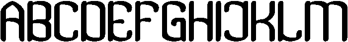 Visual Rhythm Bold otf (700) Font UPPERCASE