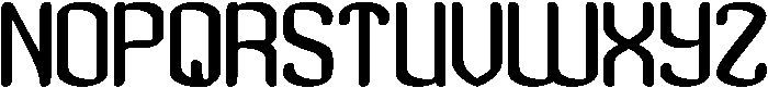 Visual Rhythm Bold otf (700) Font UPPERCASE