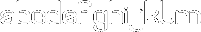 Visual Rhythm-Hollow otf (400) FONT