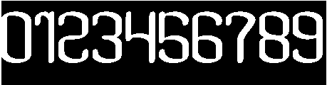 Visual Rhythm-Inverse otf (400) Font OTHER CHARS