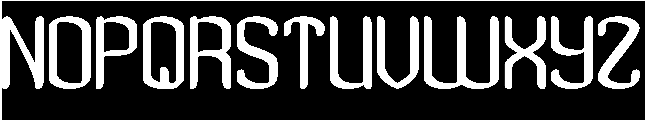Visual Rhythm-Inverse otf (400) Font UPPERCASE
