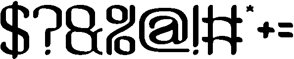 Visual Rhythm-Light otf (300) Font OTHER CHARS
