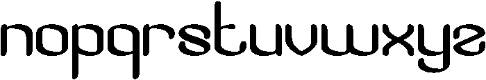 Visual Rhythm otf (400) Font LOWERCASE