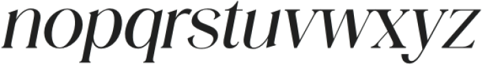 victorian vogue Italic otf (400) Font LOWERCASE