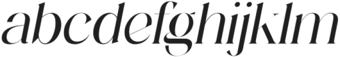 victorian vogue Thin Italic otf (100) Font LOWERCASE