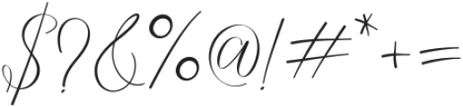 vioneka Regular otf (400) Font OTHER CHARS