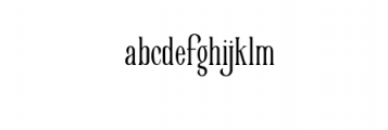 Victorian Parlor Font LOWERCASE