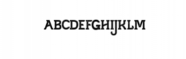Violina typeface Font LOWERCASE