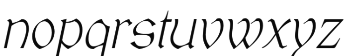 Vinque Ul It Font LOWERCASE