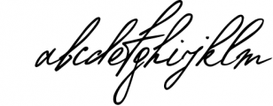 VICKY & NELLY Script Font LOWERCASE