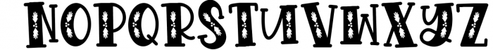 VIXEN - A festive Christmas font! 1 Font LOWERCASE
