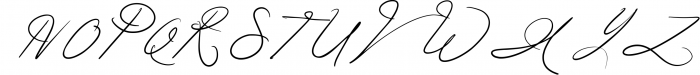 Vibrant Signature Font UPPERCASE