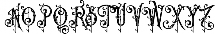 Victorian Fonts Collection 14 Font UPPERCASE