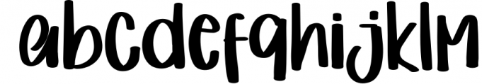 Vidianue - Playful Typeface Font Font LOWERCASE