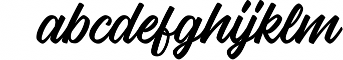 Vigrand & Extras Font LOWERCASE