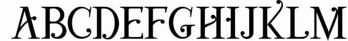 Viktoria // Elegant Font Duo 1 Font UPPERCASE