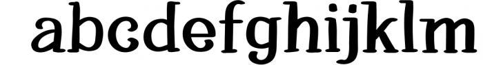 Villagee slab serif font Font LOWERCASE