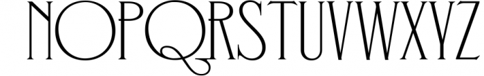 Vintage Serif Font - Marishka Roseville Font UPPERCASE