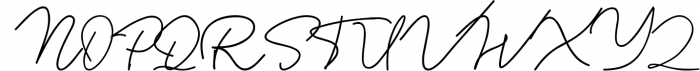Violitta Signature typeface 1 Font UPPERCASE