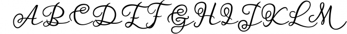 Virga - connecting script font 1 Font UPPERCASE