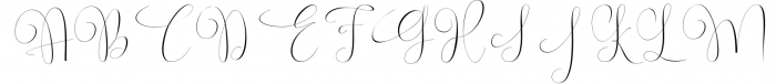 Virgita scrip 1 Font UPPERCASE