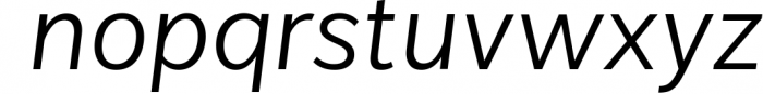 Vistol Sans Latin Pro Family Font LOWERCASE