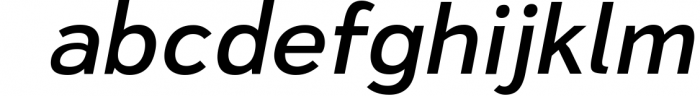Vitala - A Workhorse Sans-Serif 11 Font LOWERCASE