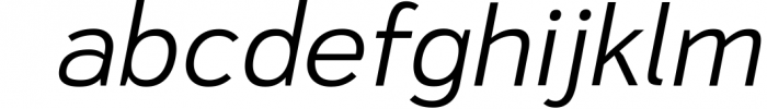 Vitala - A Workhorse Sans-Serif 12 Font LOWERCASE