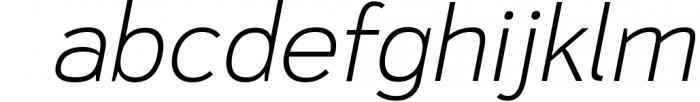 Vitala - A Workhorse Sans-Serif 13 Font LOWERCASE