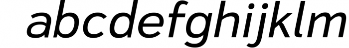 Vitala - A Workhorse Sans-Serif 15 Font LOWERCASE