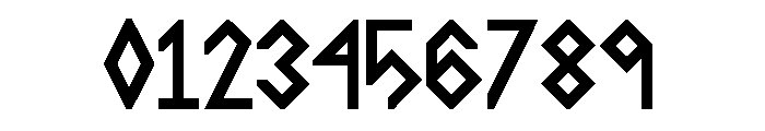 VIKING, MIDDLE Runes Bold Regular Font OTHER CHARS