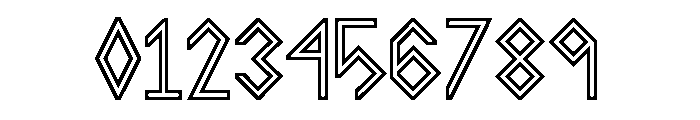 VIKING, MIDDLE Runes Regular Font OTHER CHARS