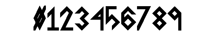 VIKING, YOUNGER Runes Bold Regular Font OTHER CHARS