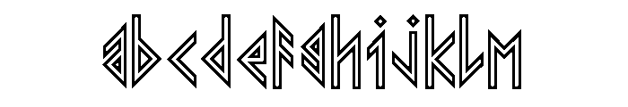 VIKING, YOUNGER Runes Regular FONT