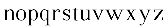 VIP Roman Regular Font LOWERCASE