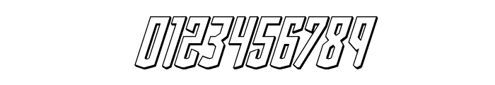Viceroy of Deacons 3D Italic Font OTHER CHARS