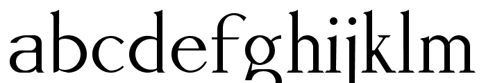 Viceroy Font LOWERCASE