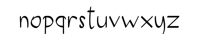 Vickydian Font LOWERCASE