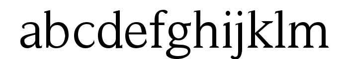 Victoria Serif Font LOWERCASE