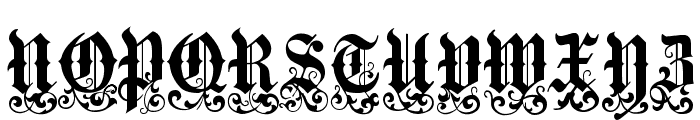 VictorianText Font UPPERCASE