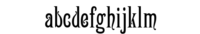Victoriana Font LOWERCASE