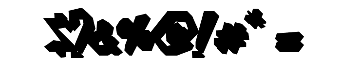 Victories Extrude Font OTHER CHARS