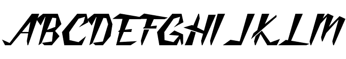 Victories Font UPPERCASE