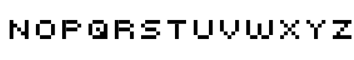 Victor's Pixel Font Font LOWERCASE