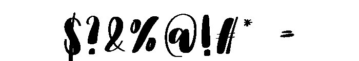 Videography Font OTHER CHARS
