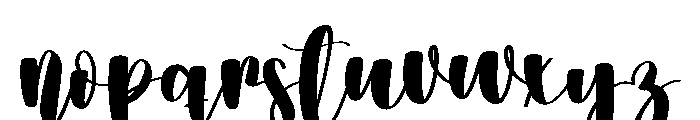 Videography Font LOWERCASE