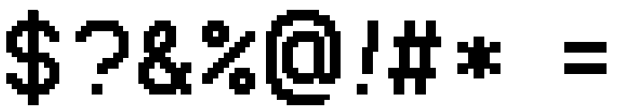 Videotype Regular Font OTHER CHARS
