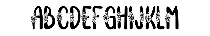 Vignellya FREE Font UPPERCASE