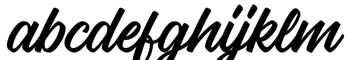 Vigrand Regular Font LOWERCASE