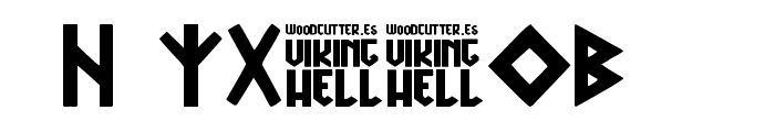 Viking Hell Font OTHER CHARS